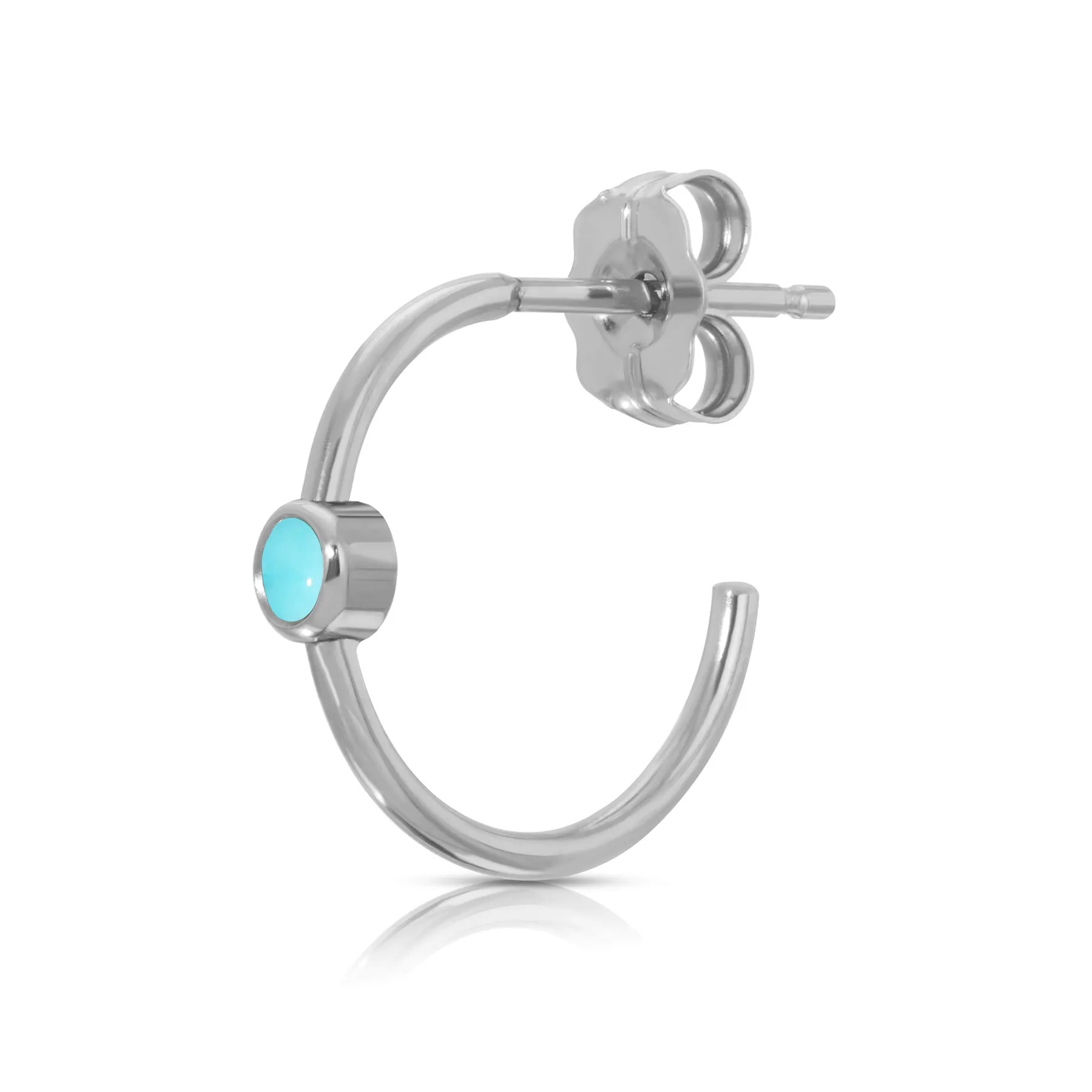 Birthstone Hoop