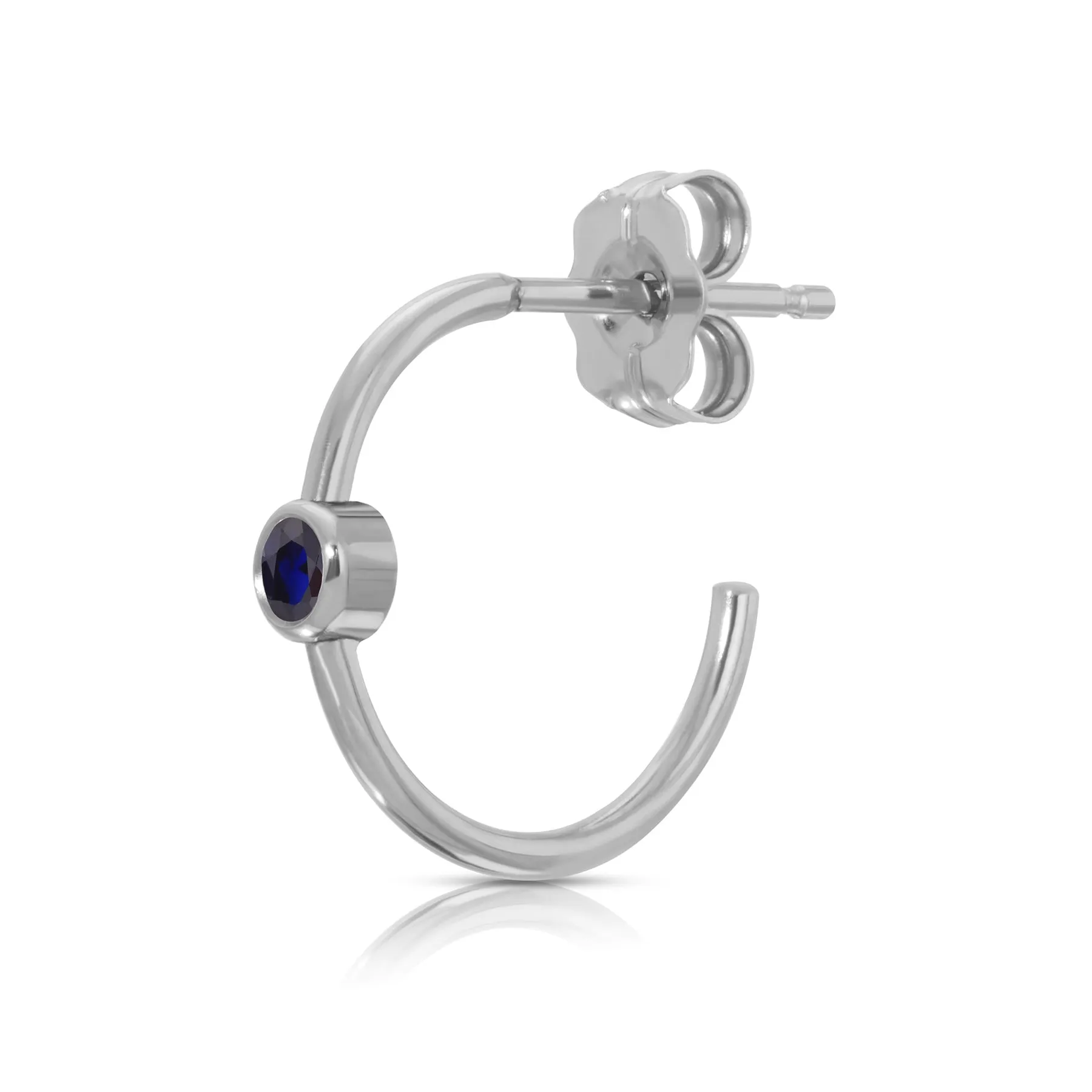Birthstone Hoop