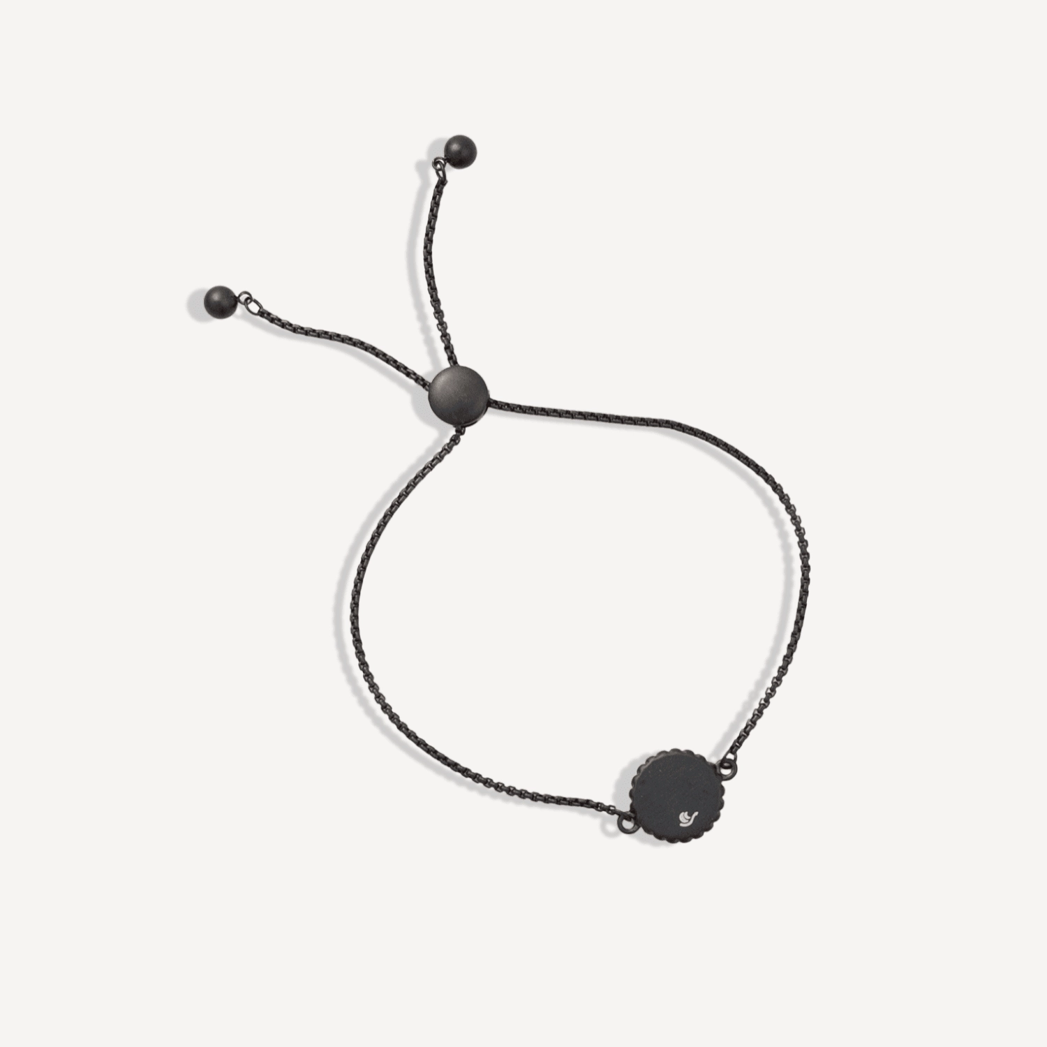 Carina Twist Bracelet in Black Matte