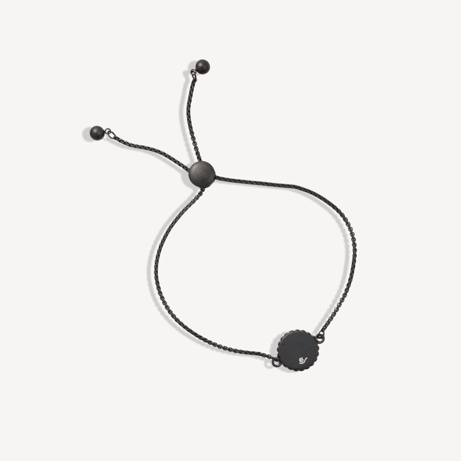Carina Twist Bracelet in Black Matte