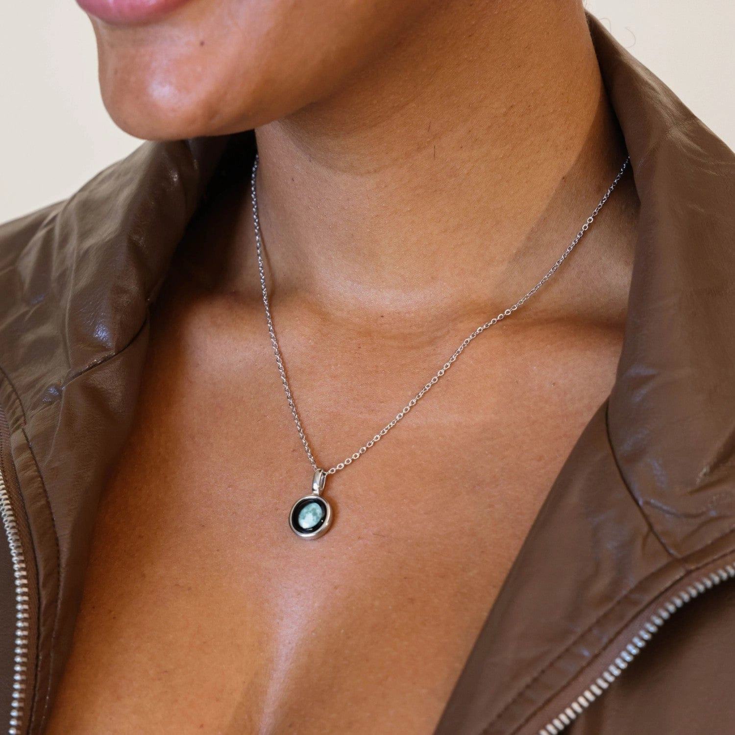 Class of 2025 Sky Light Necklace in Stainless Steel