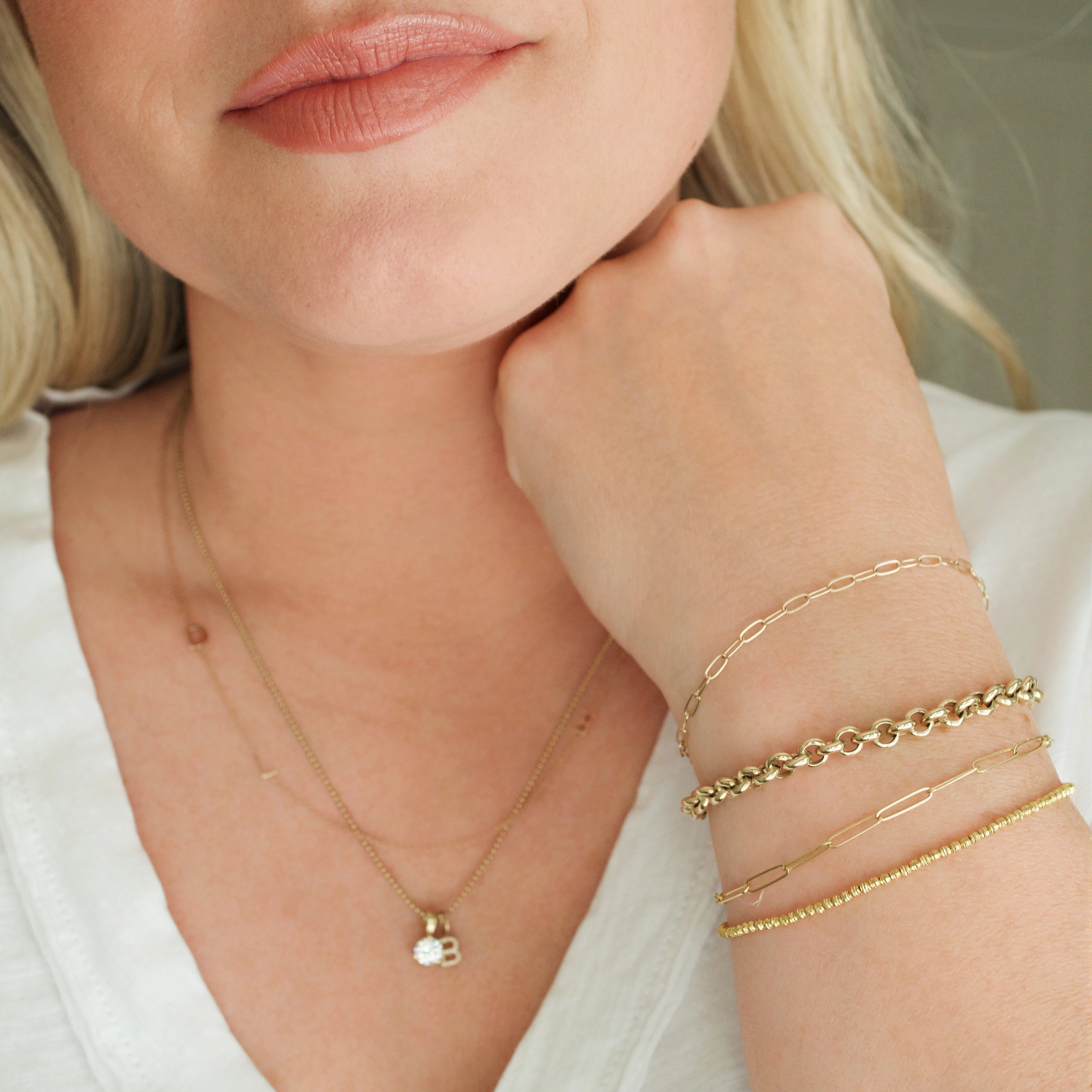 Element Long Link Bracelet