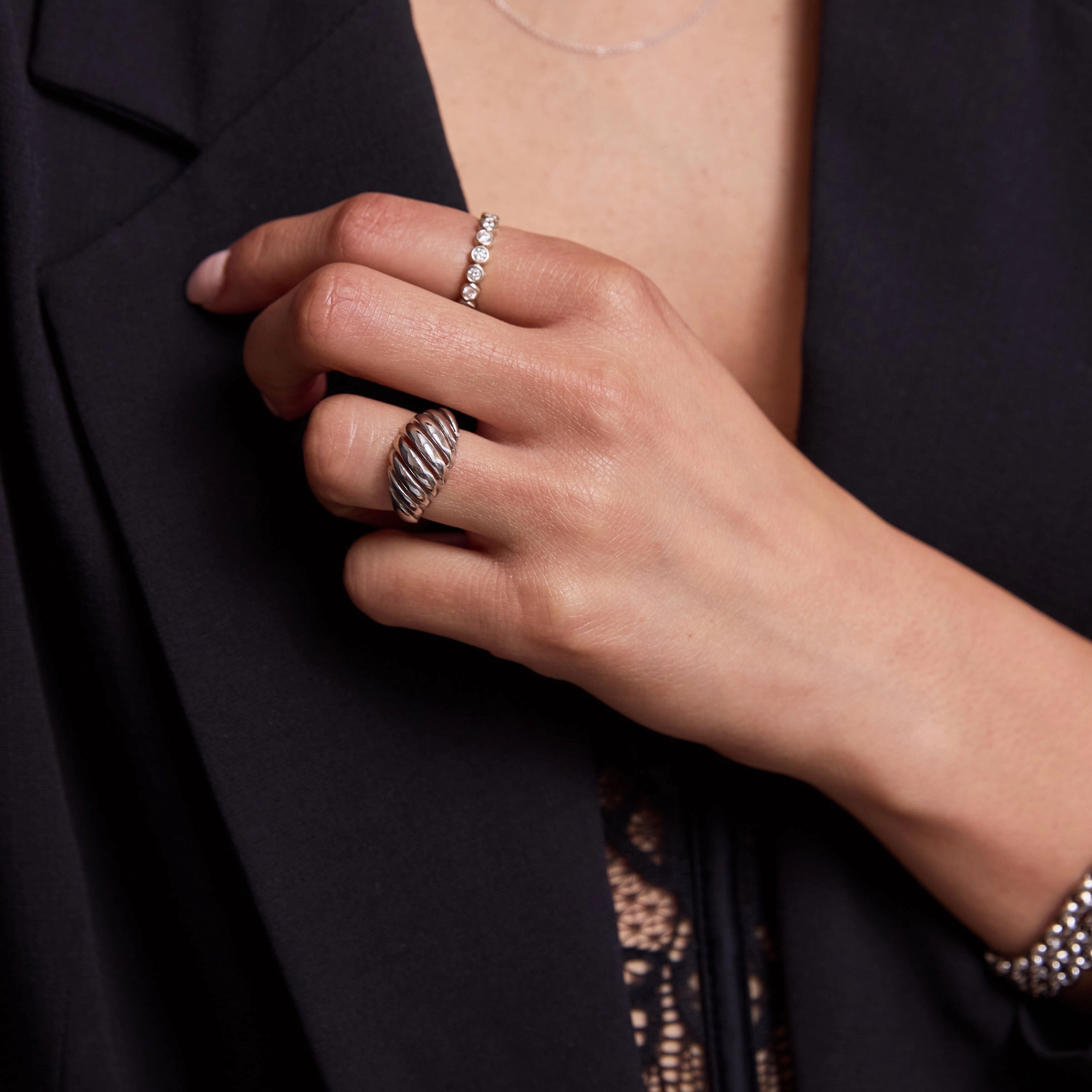 Etched Paris Ring