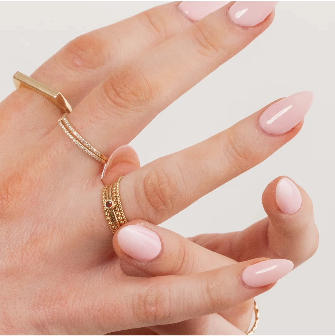Geo Stacking Ring | Square