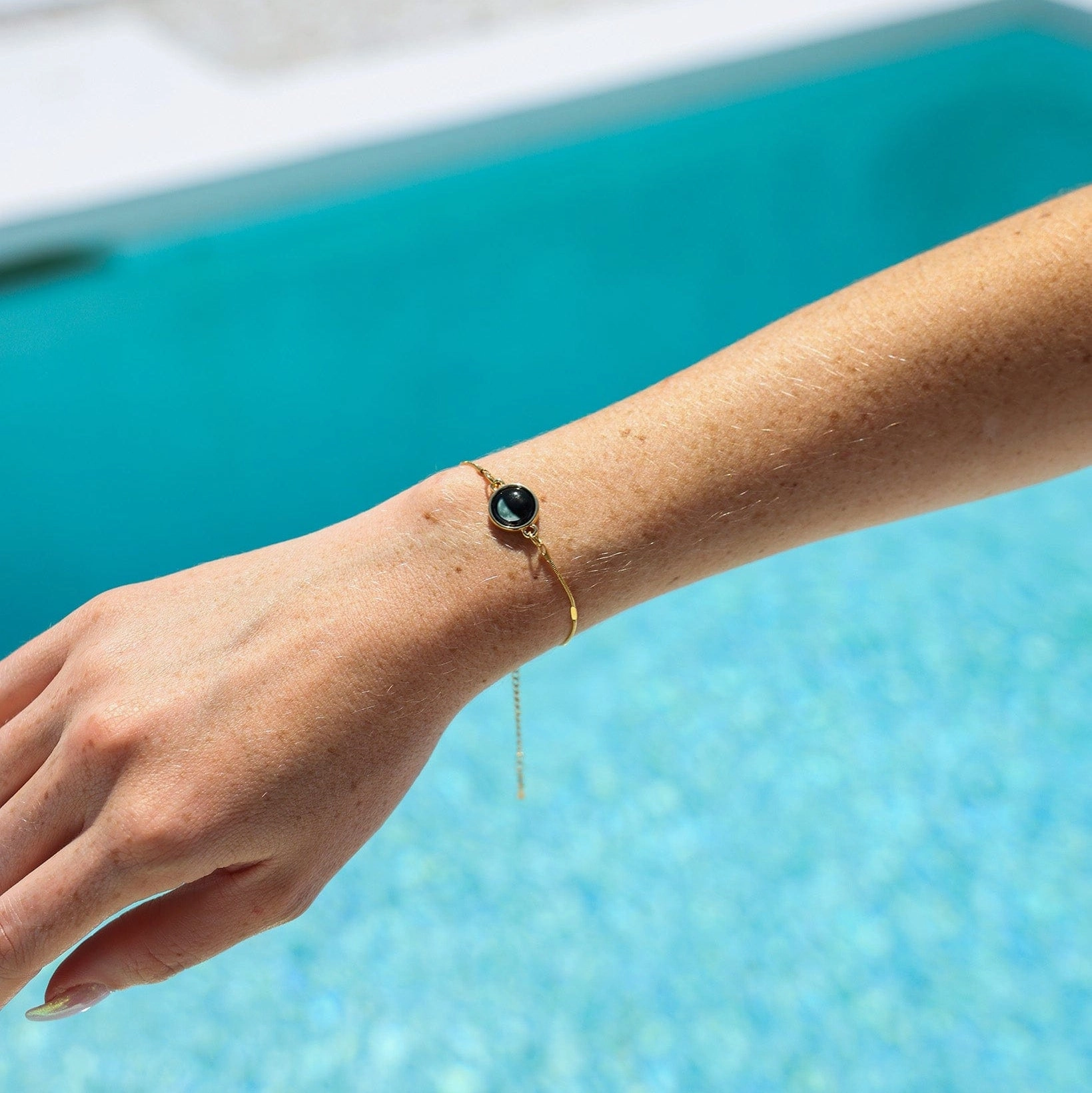 Mini Satellite Bracelet in Gold