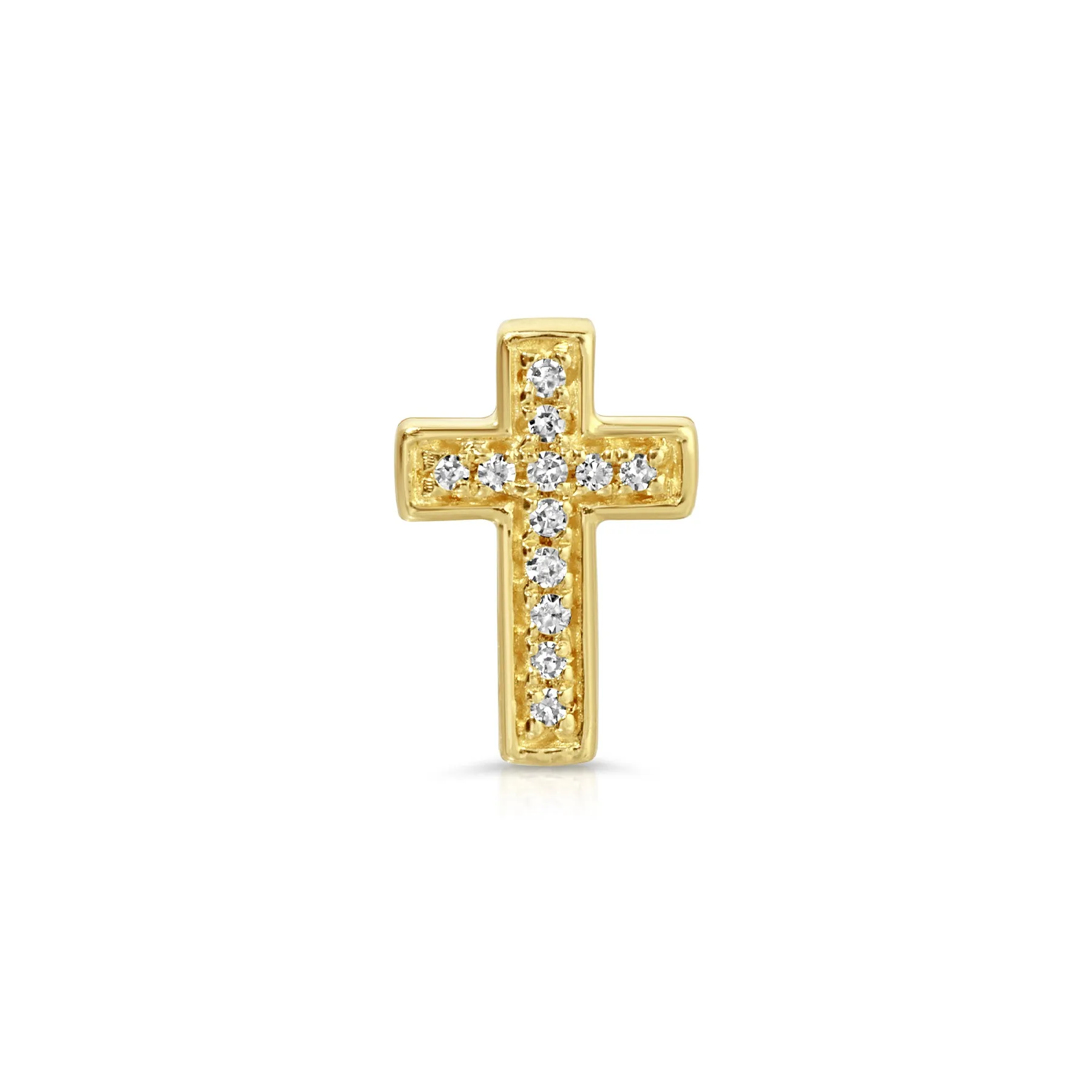 Pav Charm Stud - Cross