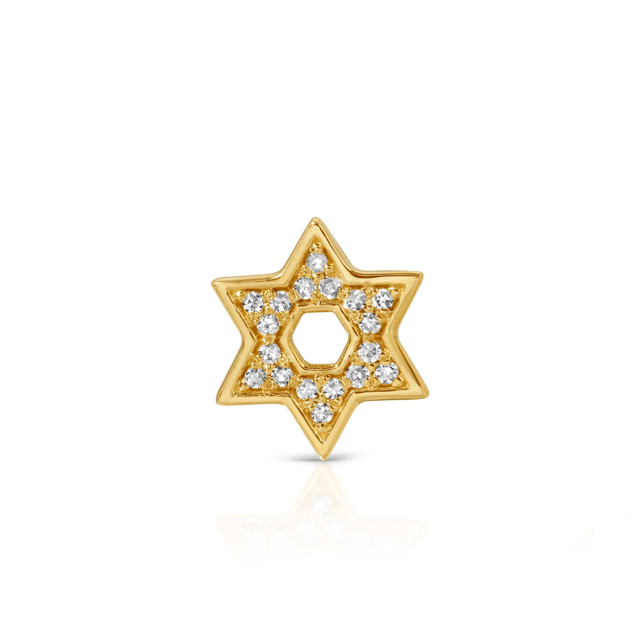 Pav Charm Stud - Star of David