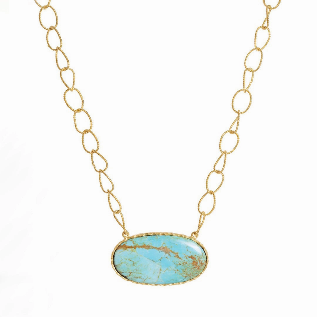 Simple Necklace - Turquoise