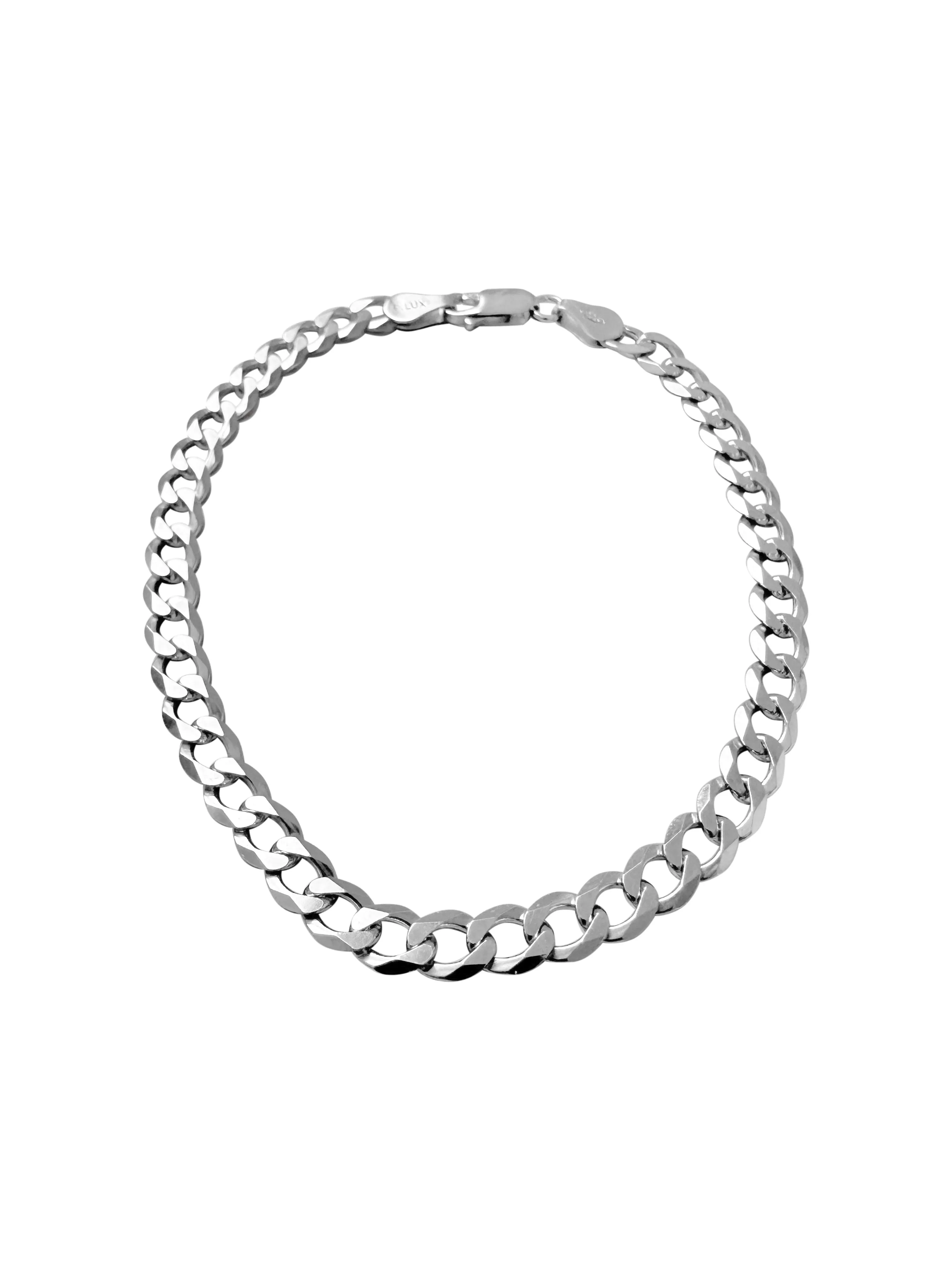 Sterling Silver Cuban Bracelet