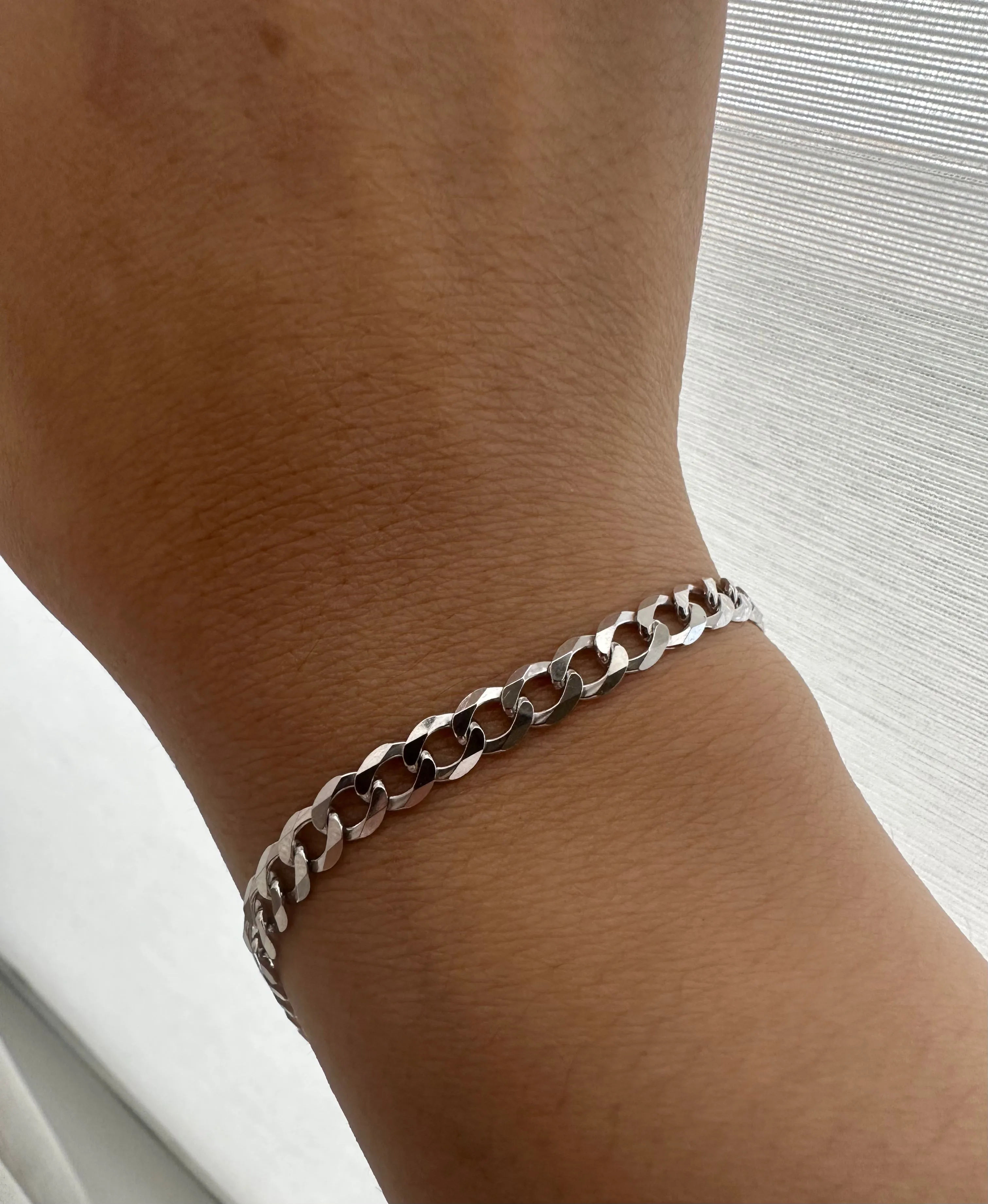 Sterling Silver Cuban Bracelet