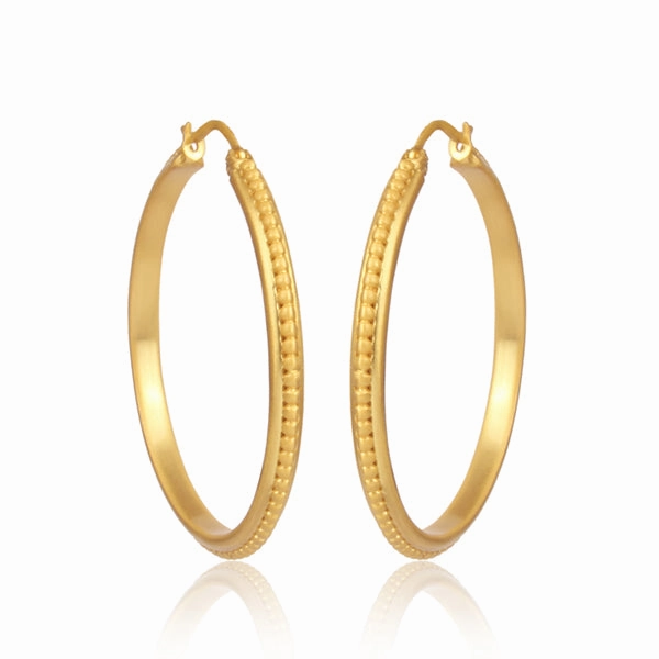 Studded Hoop Earrings