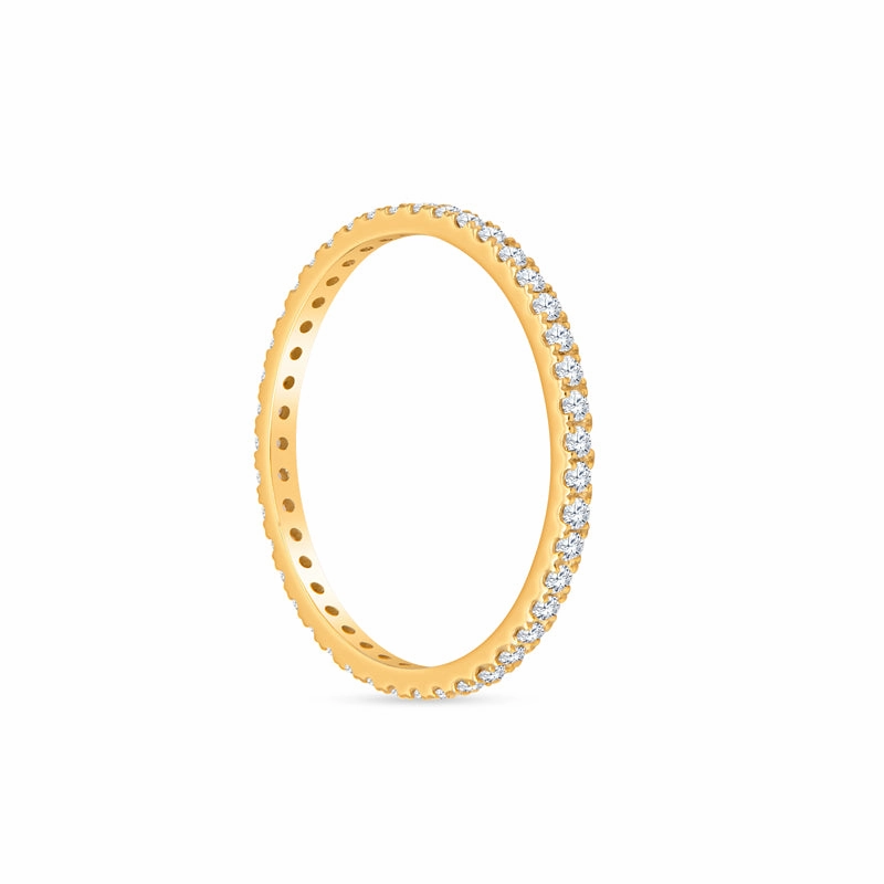 Sydney 14K Gold and Diamond Eternity Ring