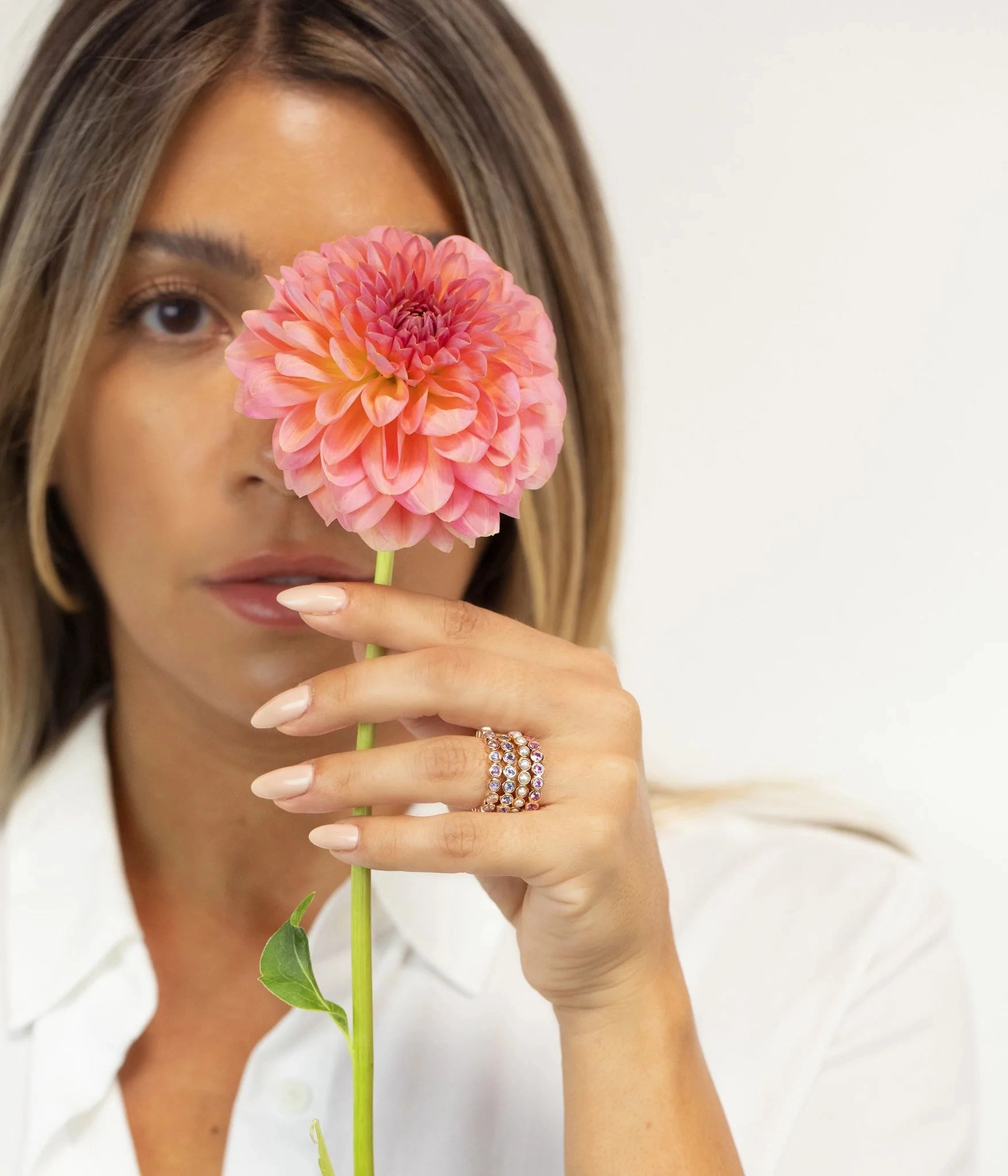 The Peony Bouquet Ring