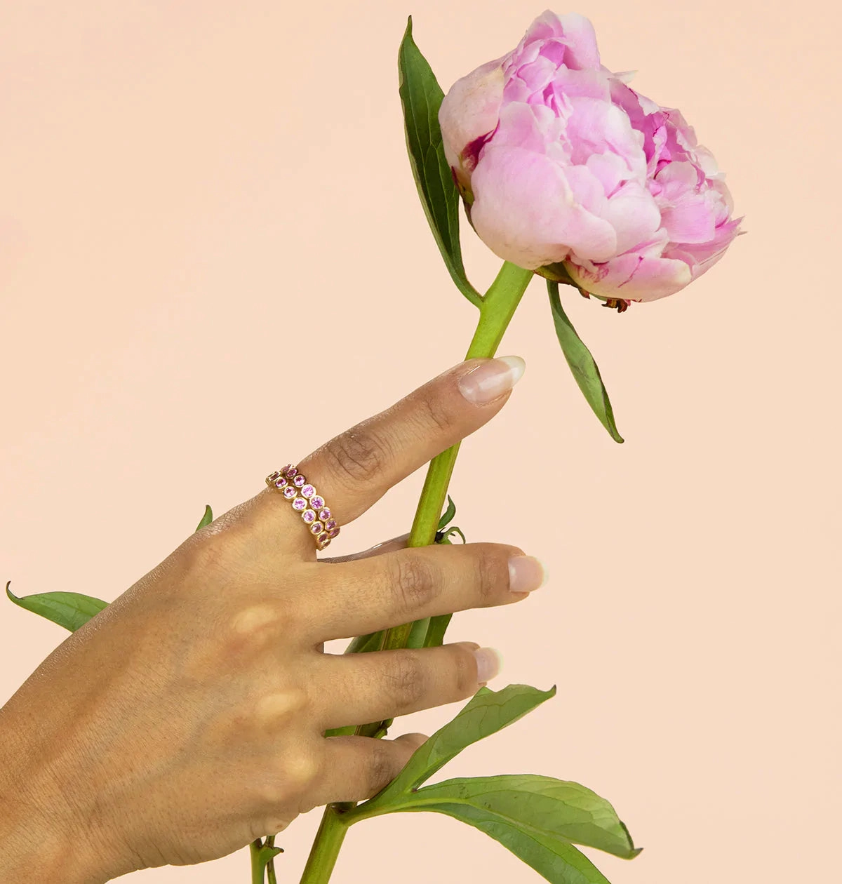 The Peony Bouquet Ring